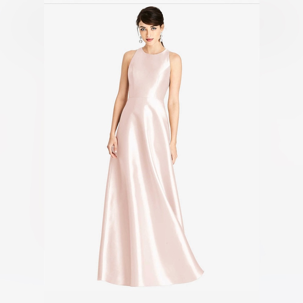 WORN ONCE - Alfred Sung D746 in Blush